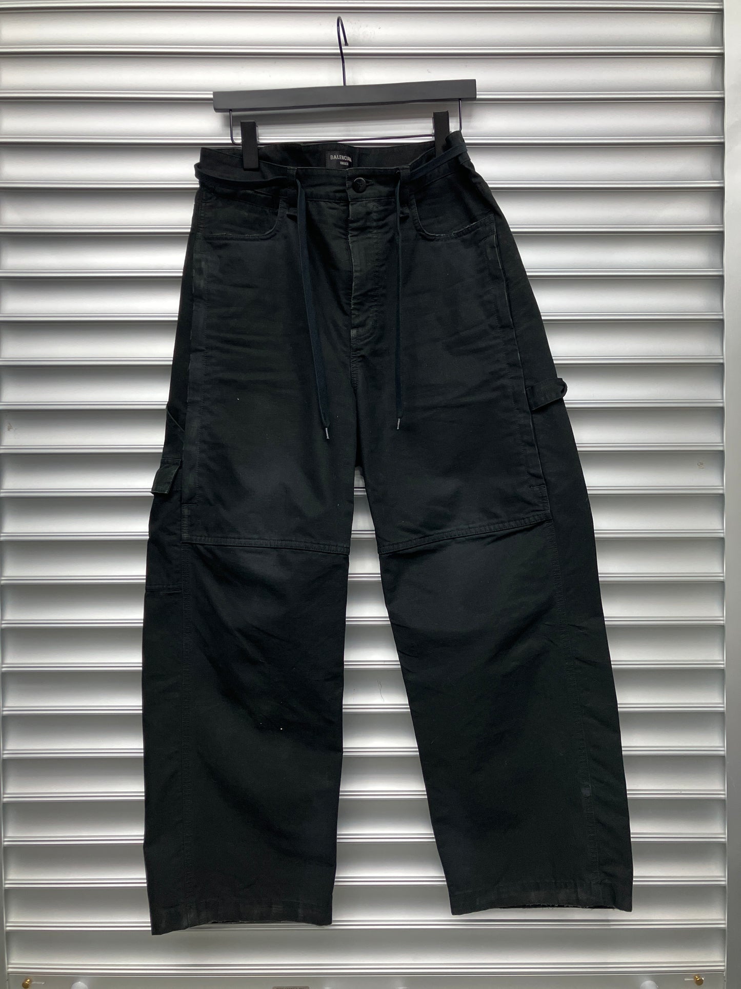 Balenciaga Black Cargo Pants - XS