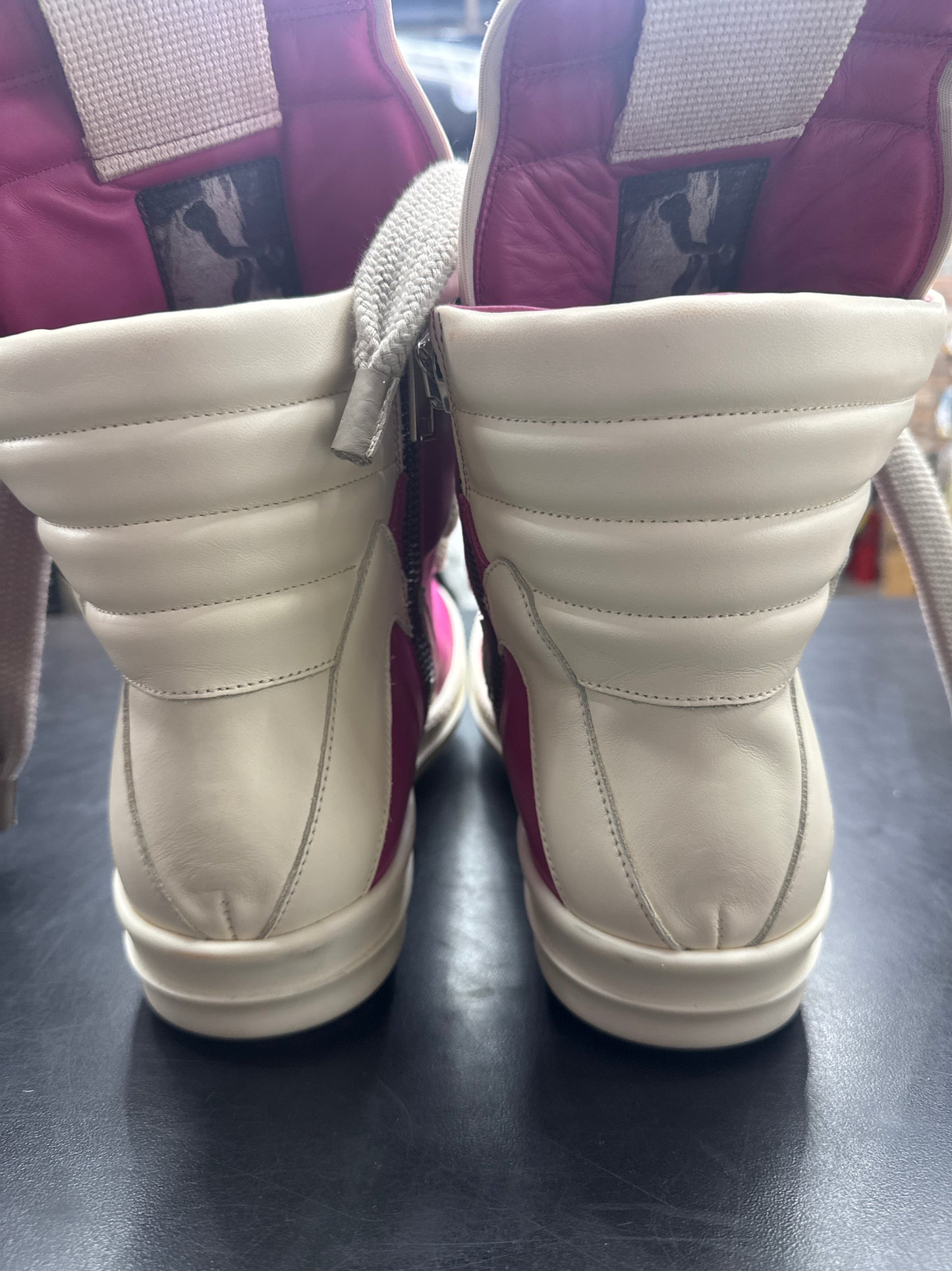 Rick Owen Geobasket Jumbo Lace Hot Pink - 44(11) (NB)