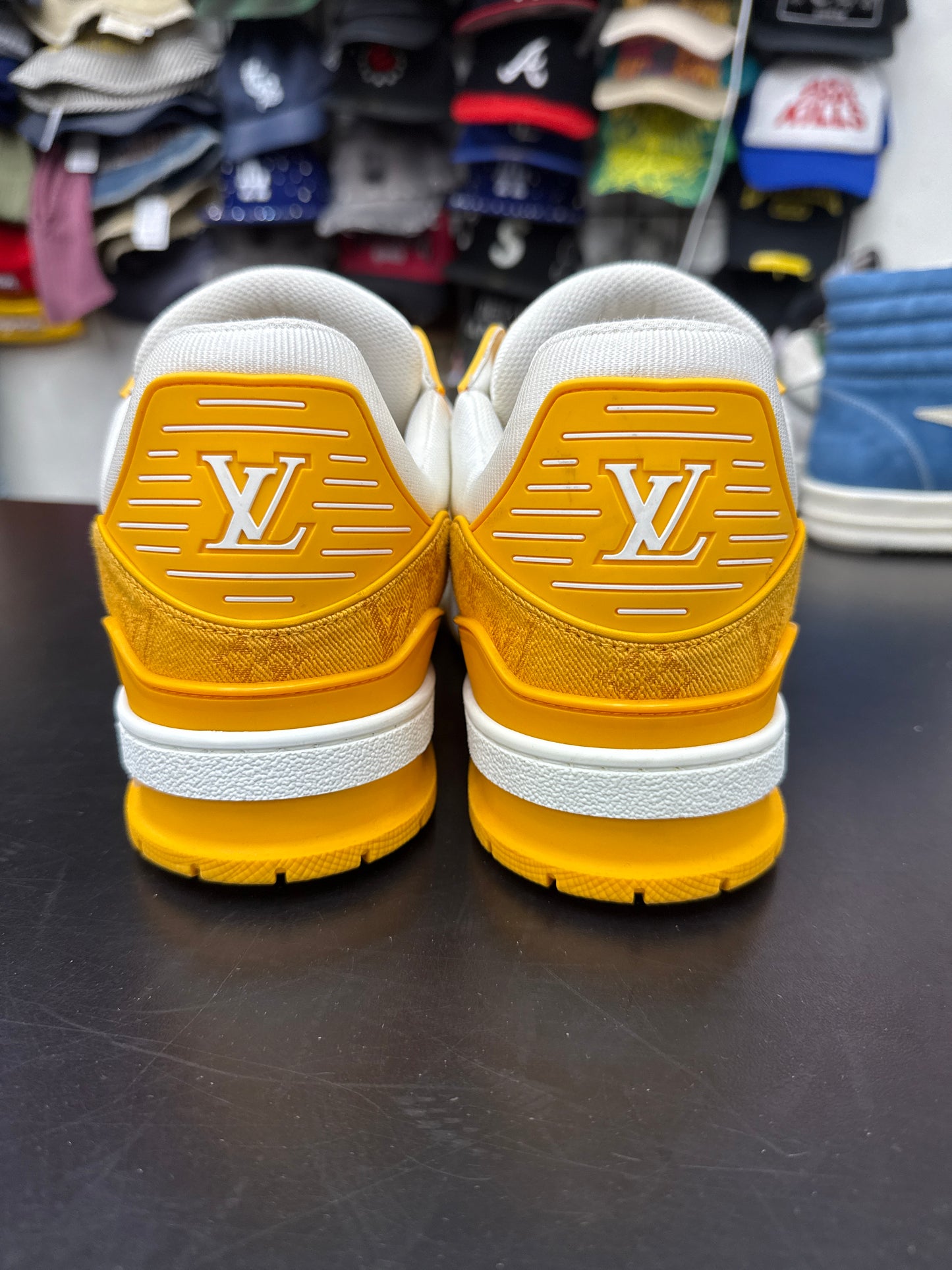 Louis Vuitton Trainer Yellow Denim (U) - 11M (NB)