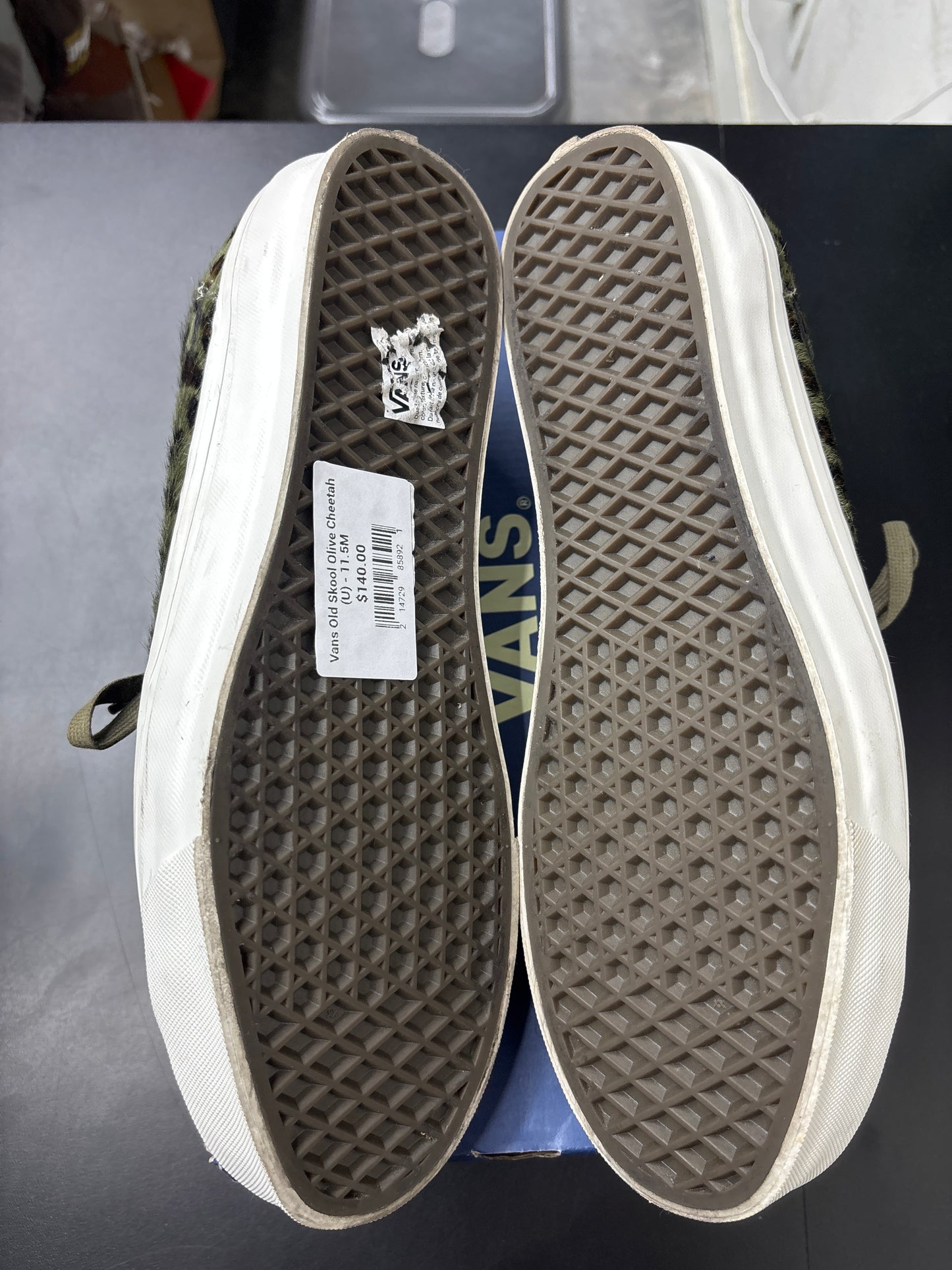 Vans Old Skool Olive Cheetah (U) - 11.5M