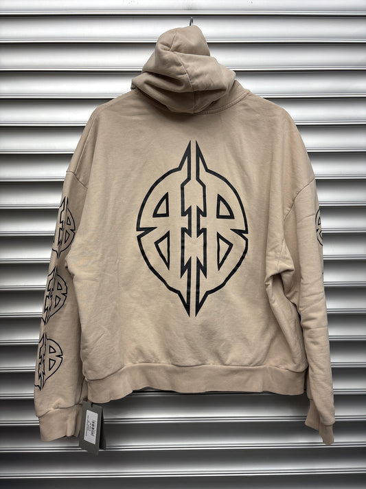 Balenciaga Shield Logo Hoodie - M**