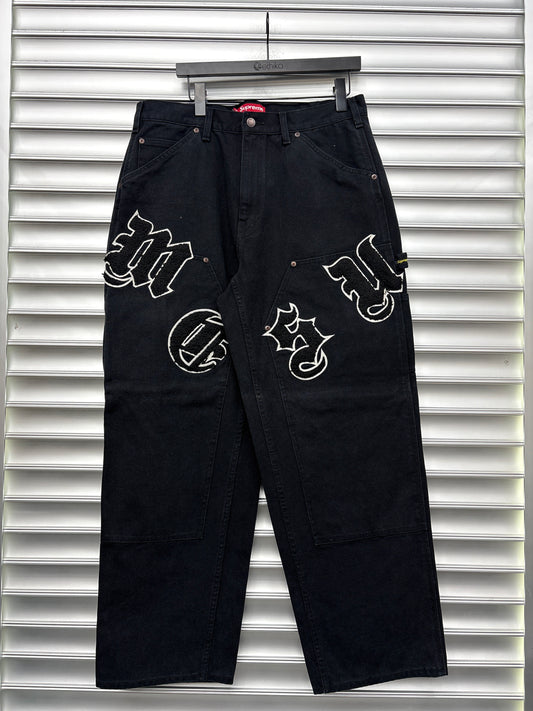 Supreme Fur Patch Double Knees - 34**