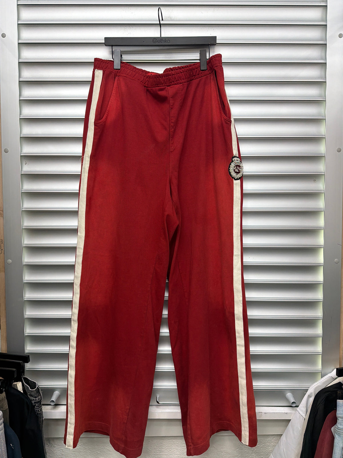 424 Red Sweatpants - XXL**