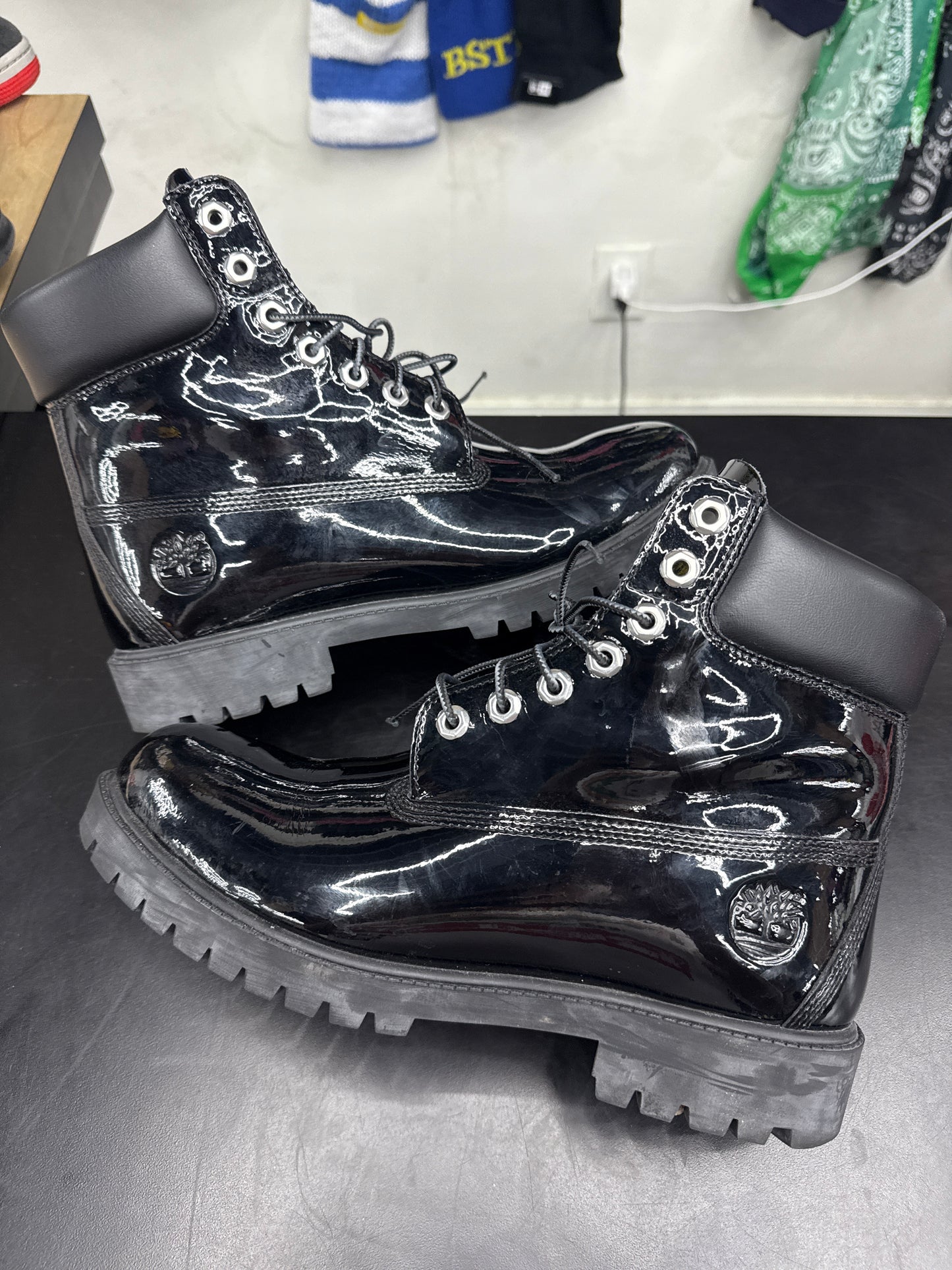 Timberland Veneta Carter Black Patent (U) - 43(10) (NB)