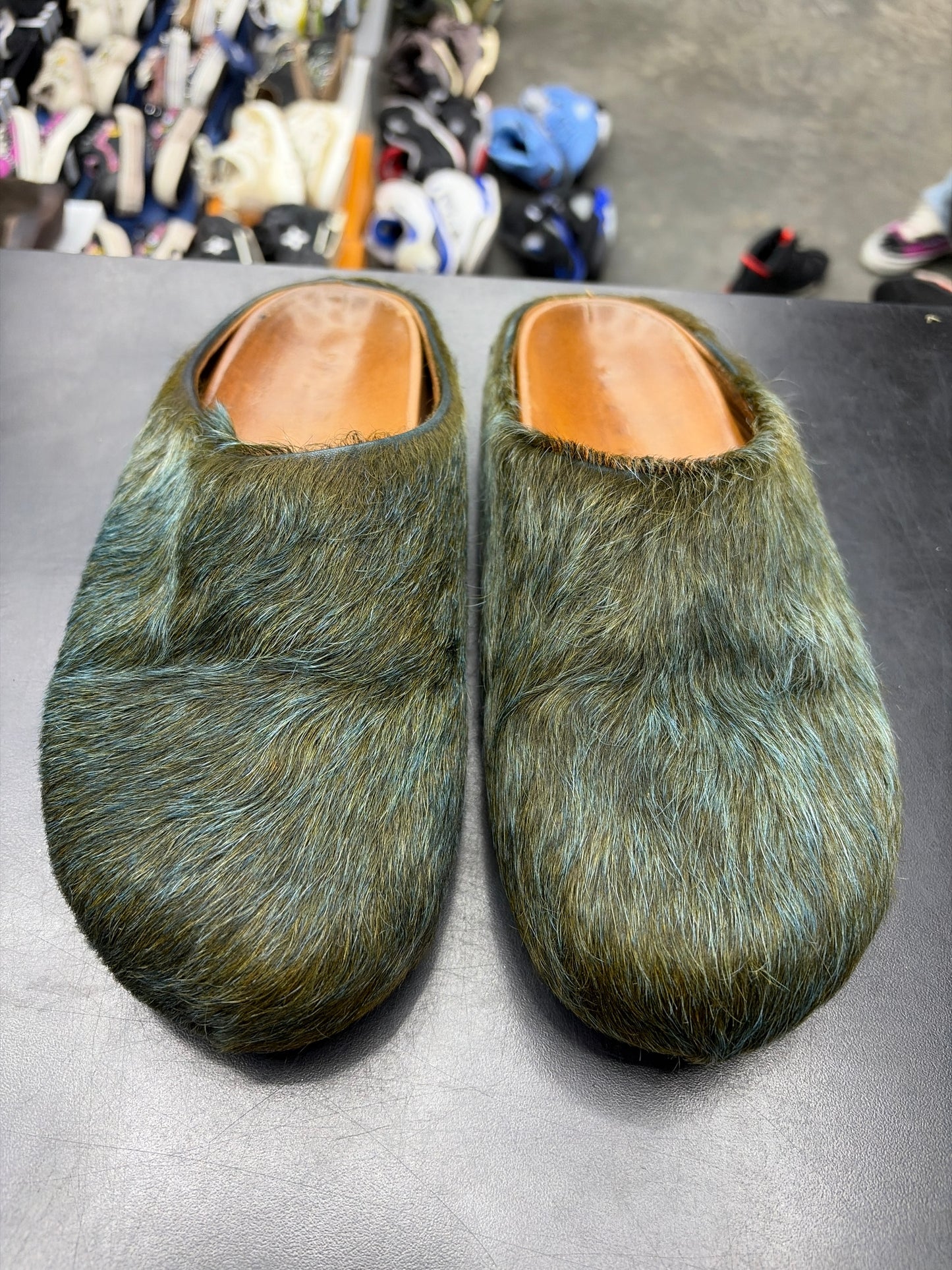 Marni Mule Blue/Green (U) - 44(11) (NB)