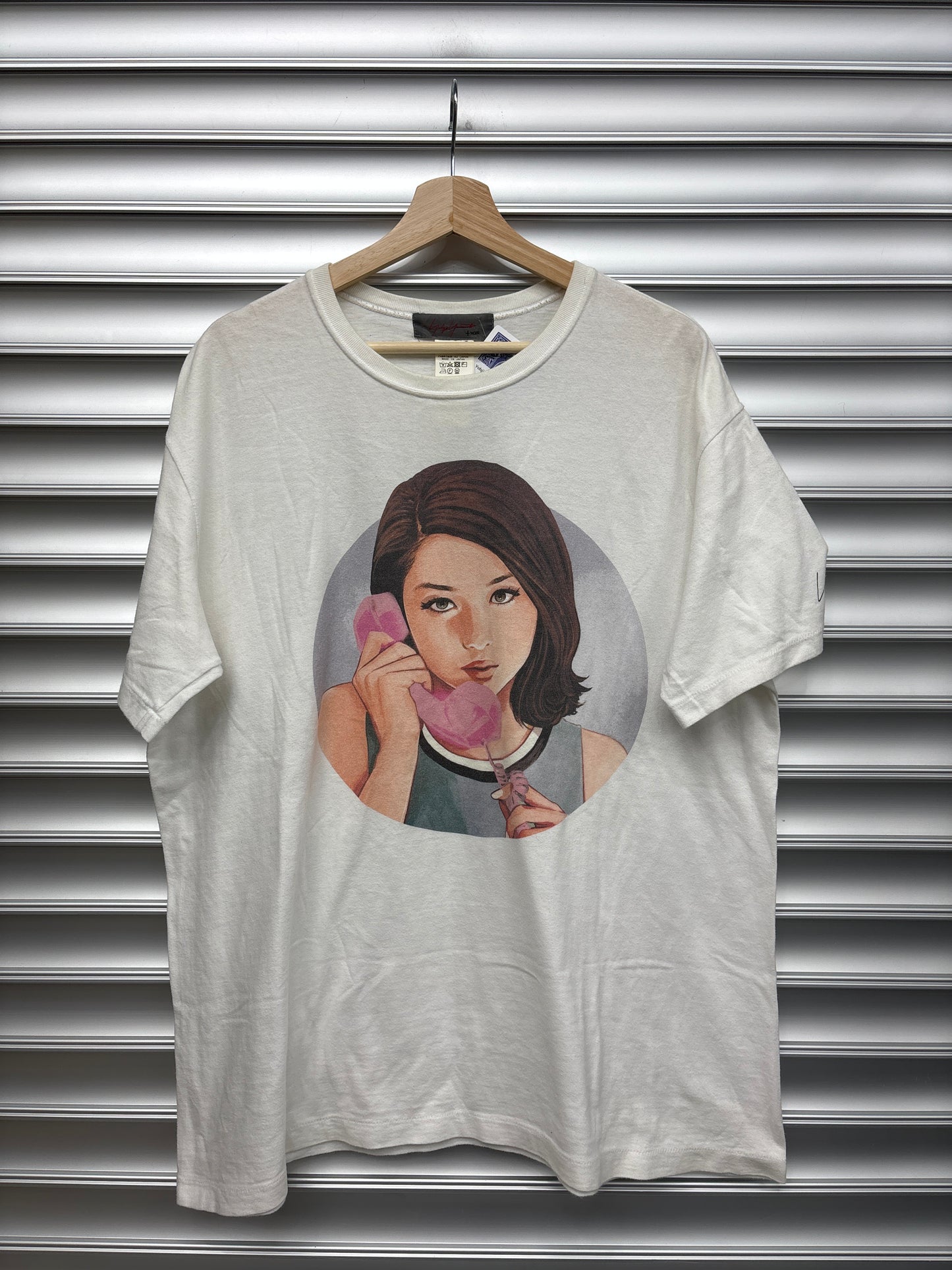 Yohji Yamamoto Girl Call Tee - 3