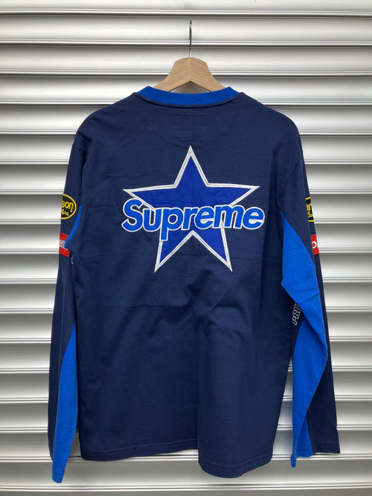 Supreme Vanson Blue L/S - S