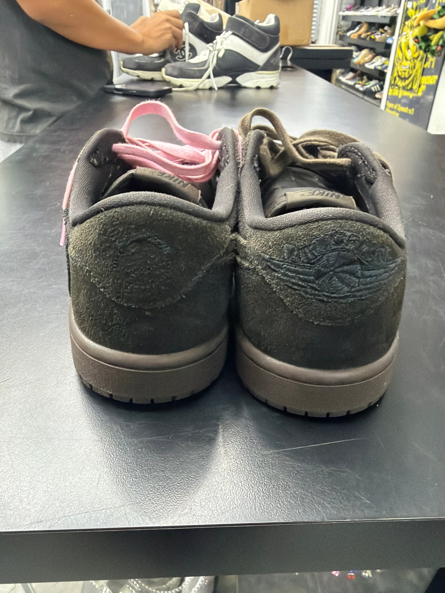 AJ1 Low Travis Scott Velvet Brown (U) - 7.5M (NB)