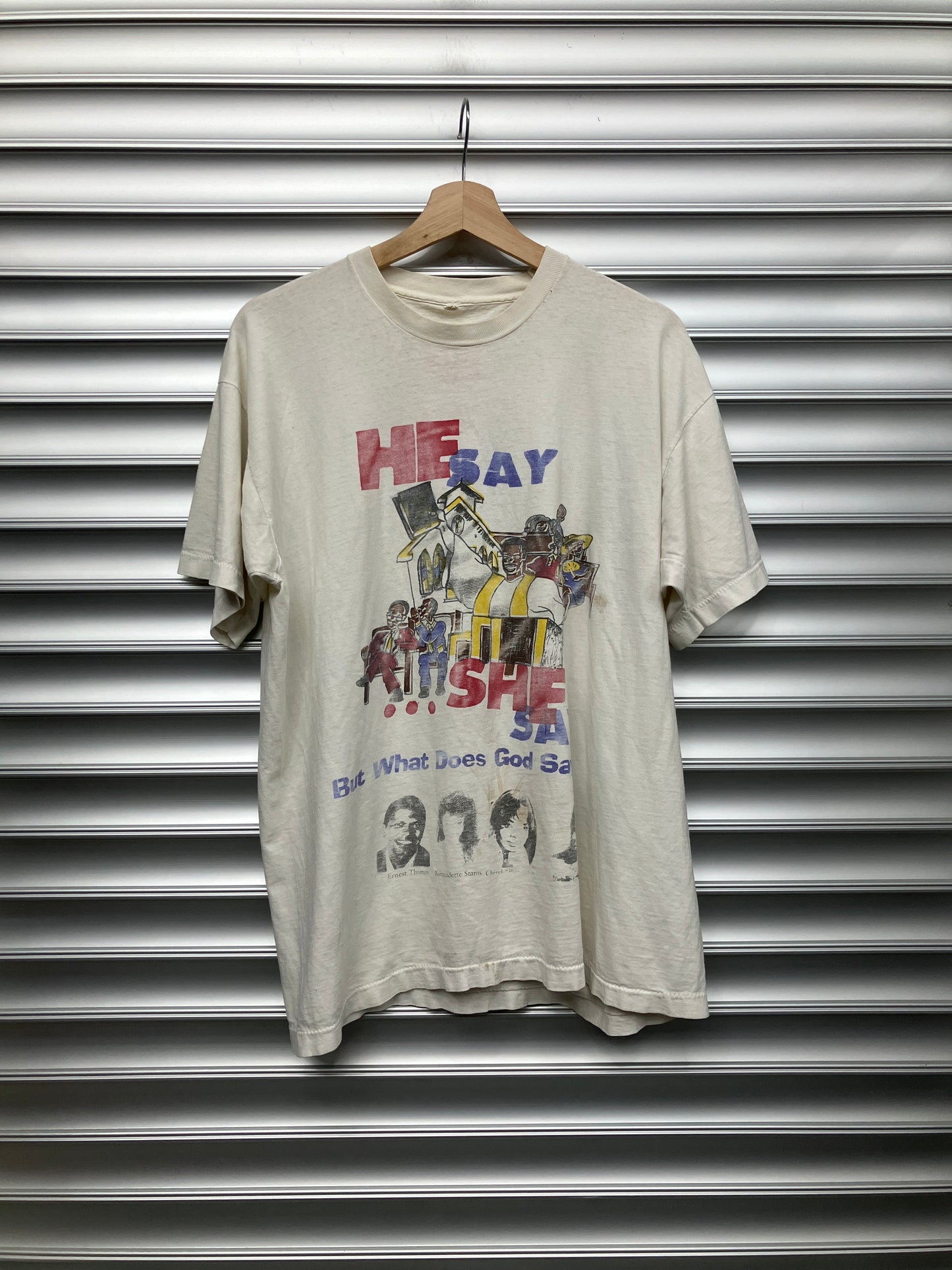 Vintage Kirk Franklin God Save Tee - L