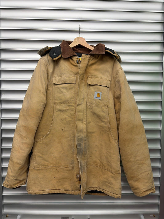 Vintage Carhartt Tan Work Jacket - L