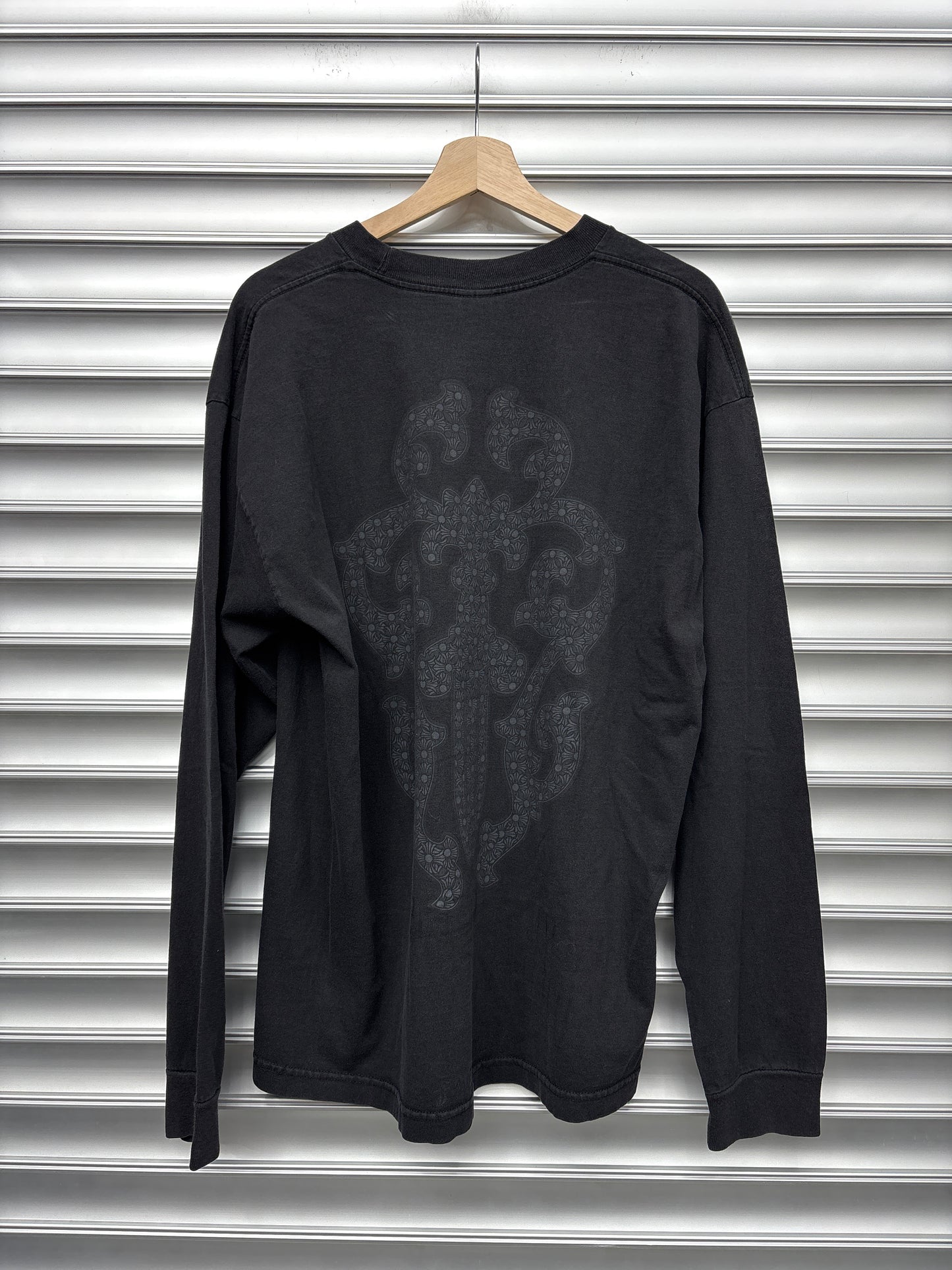Vintage Chrome Hearts Dagger Longsleeve - XL**