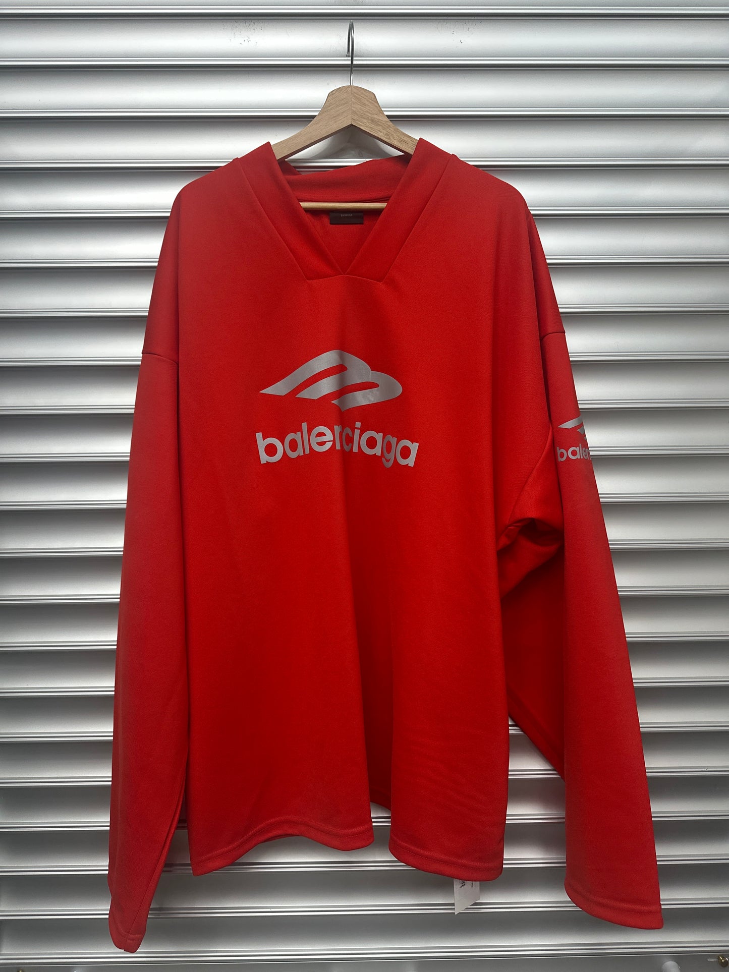 Balenciaga Ski Red Jersey - XS**