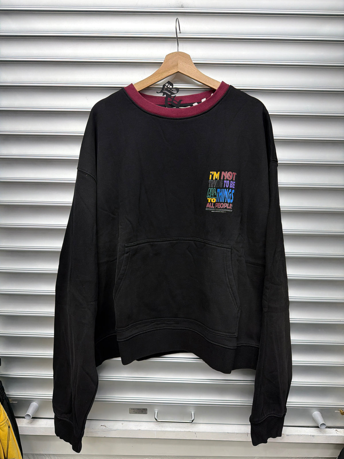 Vertabrae Im Not Sweater - L**