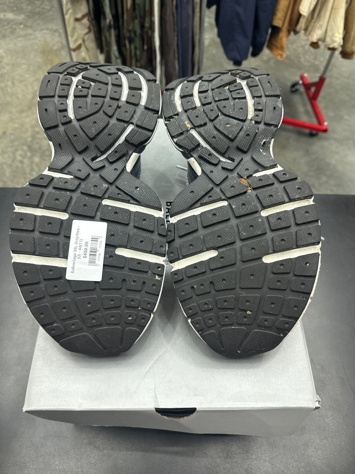 Balenciaga 3XL Grey/Neon (U) - 44(11)