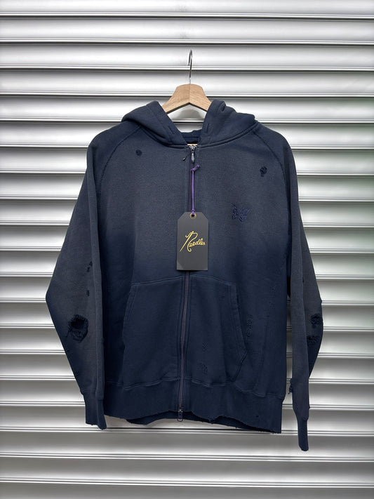 Needles Blue Zip Up - Medium