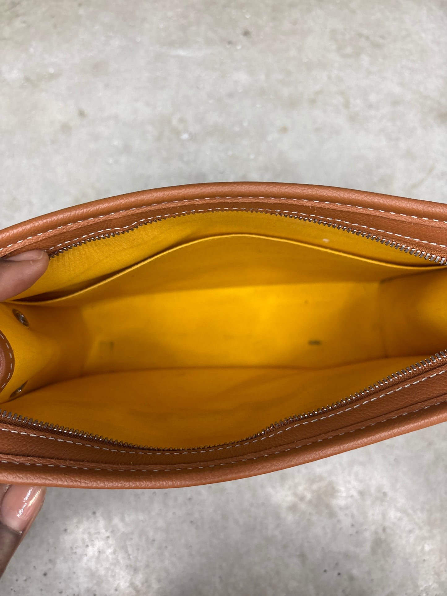 Goyard Brown Pouch