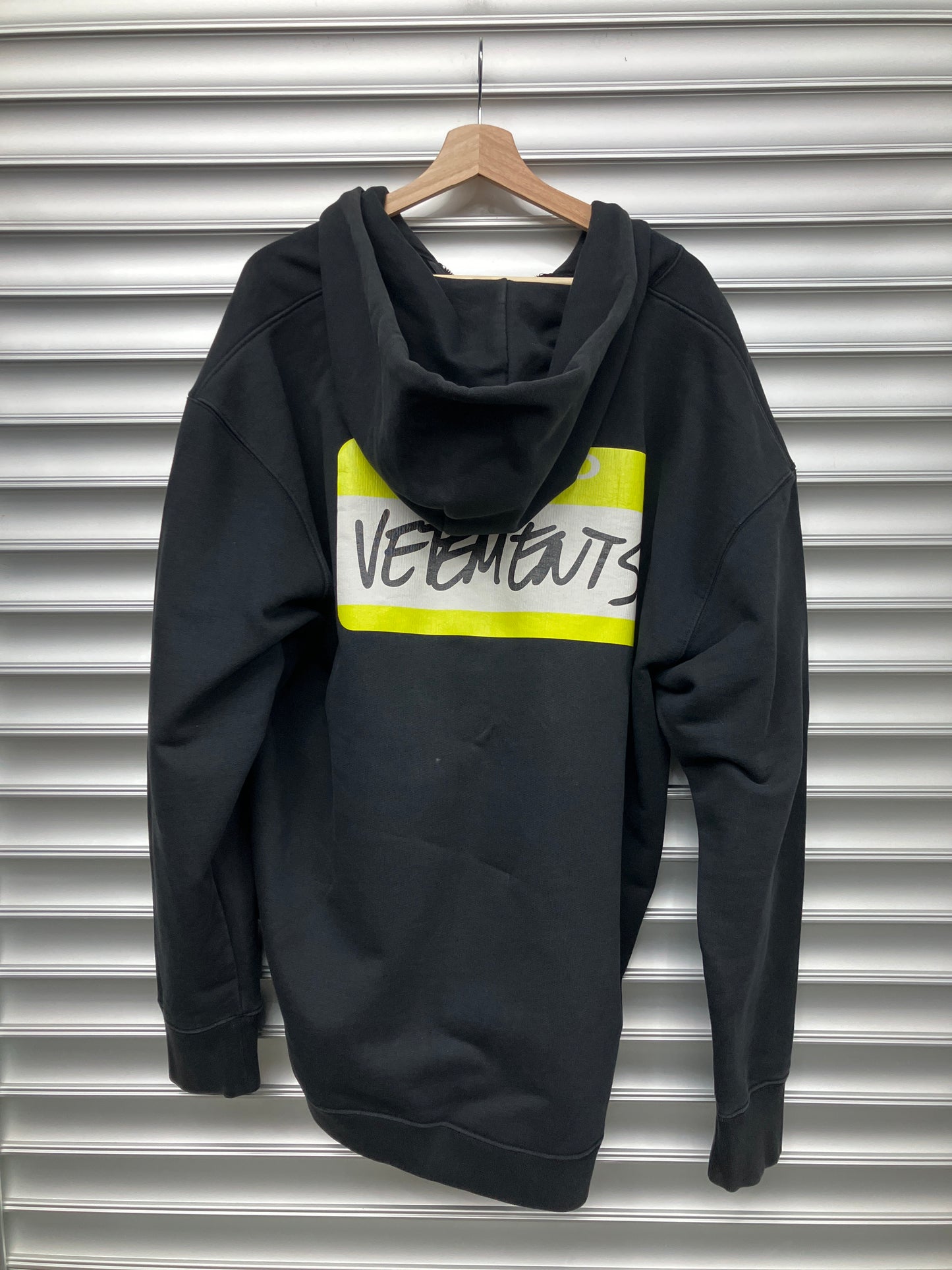 Vetements Black Zip Up - L