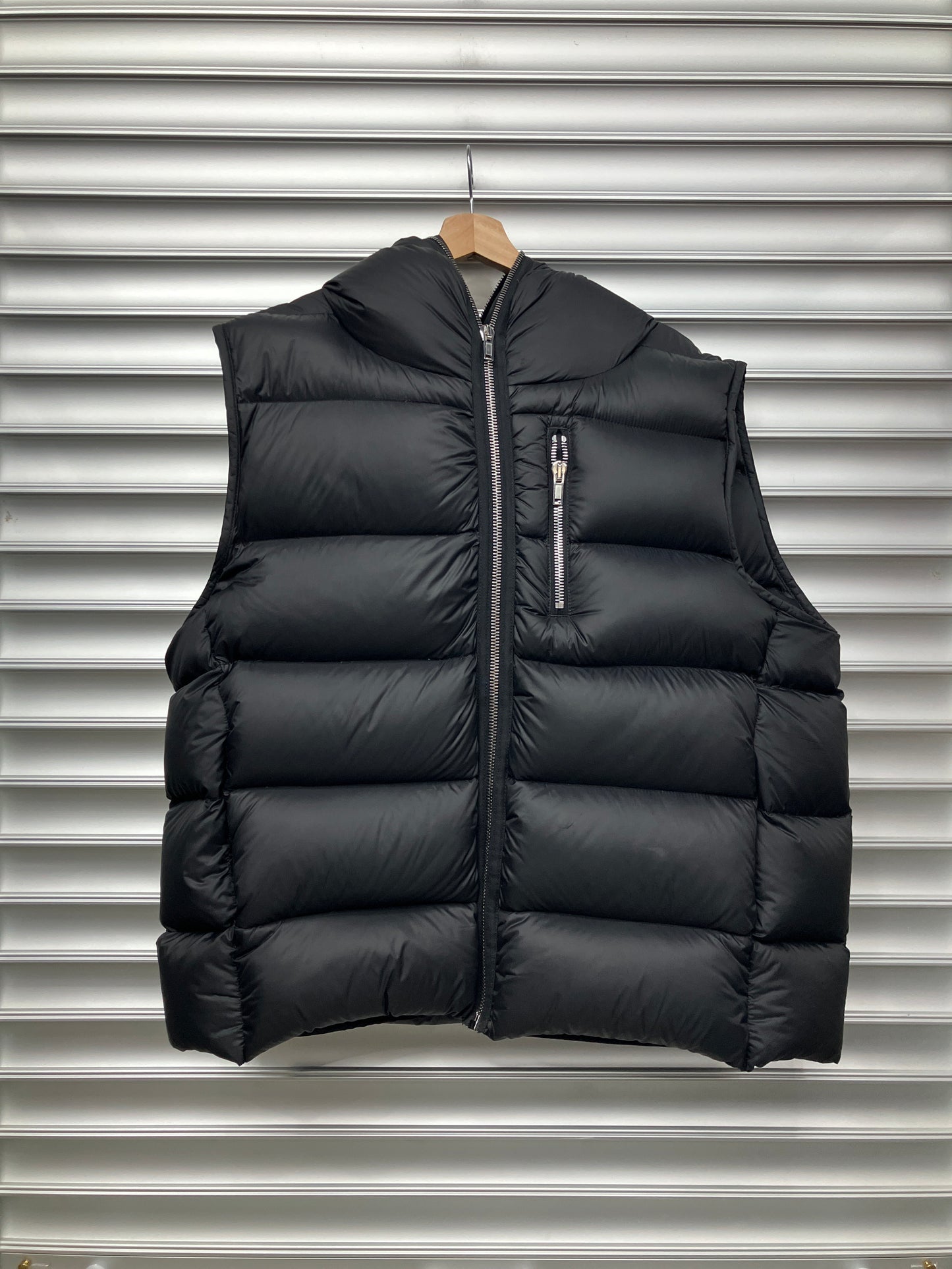 Rick Owens Black Vest - XL