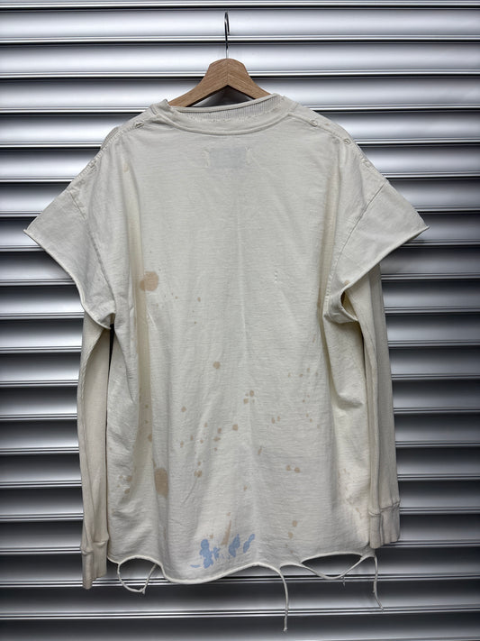 Satoshi White Longsleeve - XL