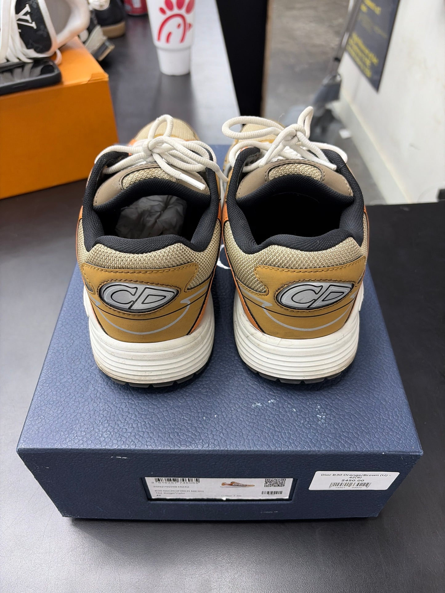Dior B30 Orange/Brown (U) - 42(9)