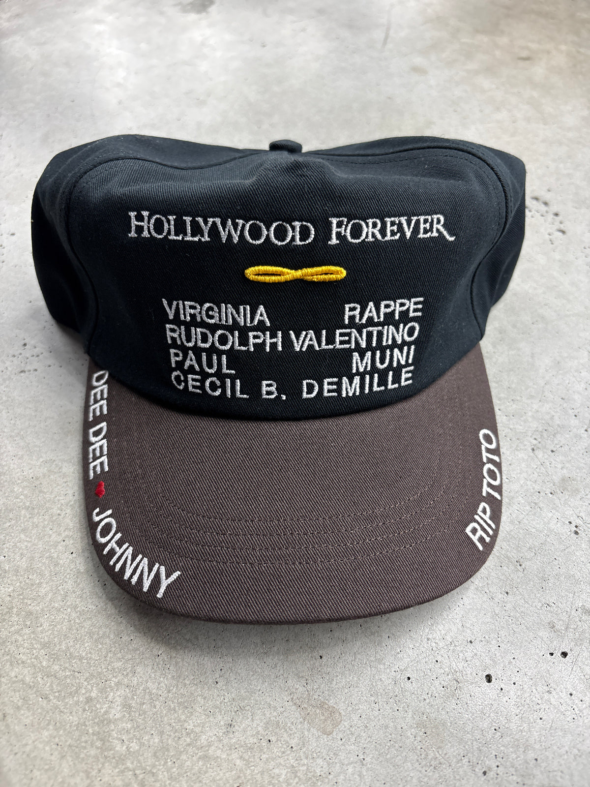 Paly Hollywood Forever Black Hat**