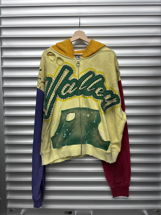 Vale Collage Zip Up - XXL