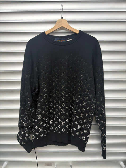 Louis Vuitton Gradient Monogram Sweater - M**