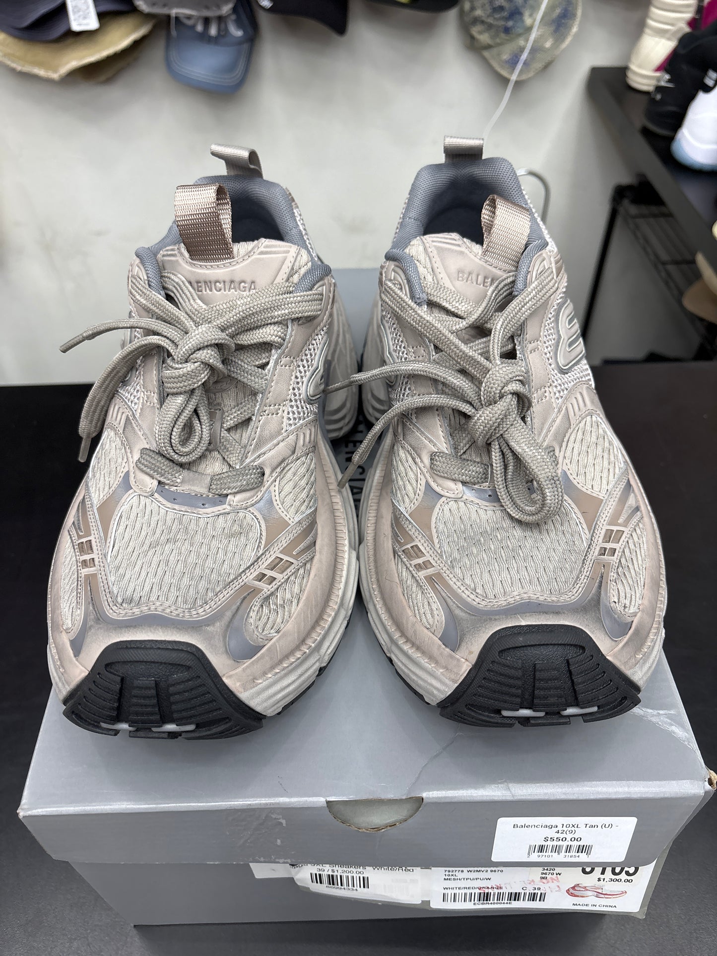 Balenciaga 10XL Tan (U) - 42(9)