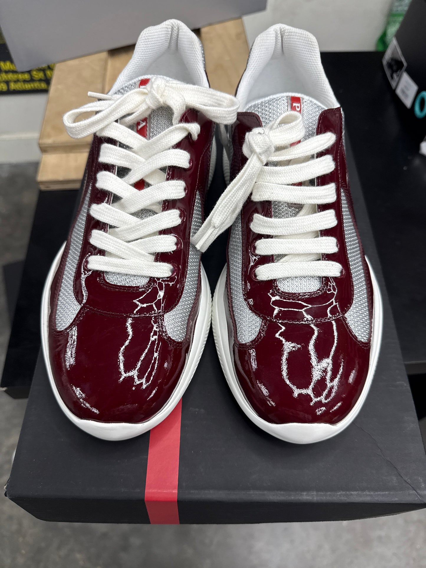 Prada American Cup Maroon (U) - 11M