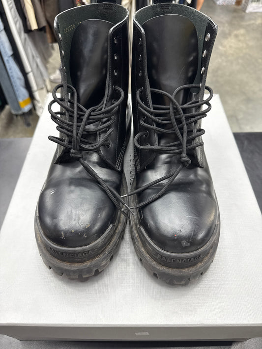 Balenciaga Strike Boot Leather (U) - 43(10)
