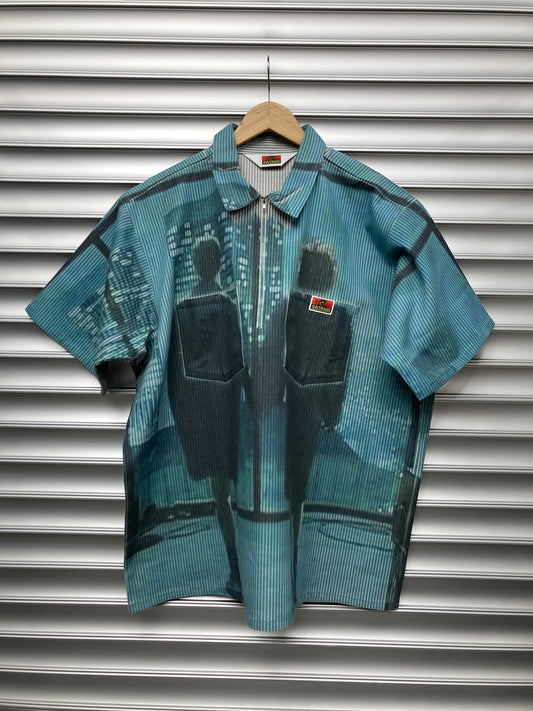 Satoshi Half Zip Work Shirt - XL