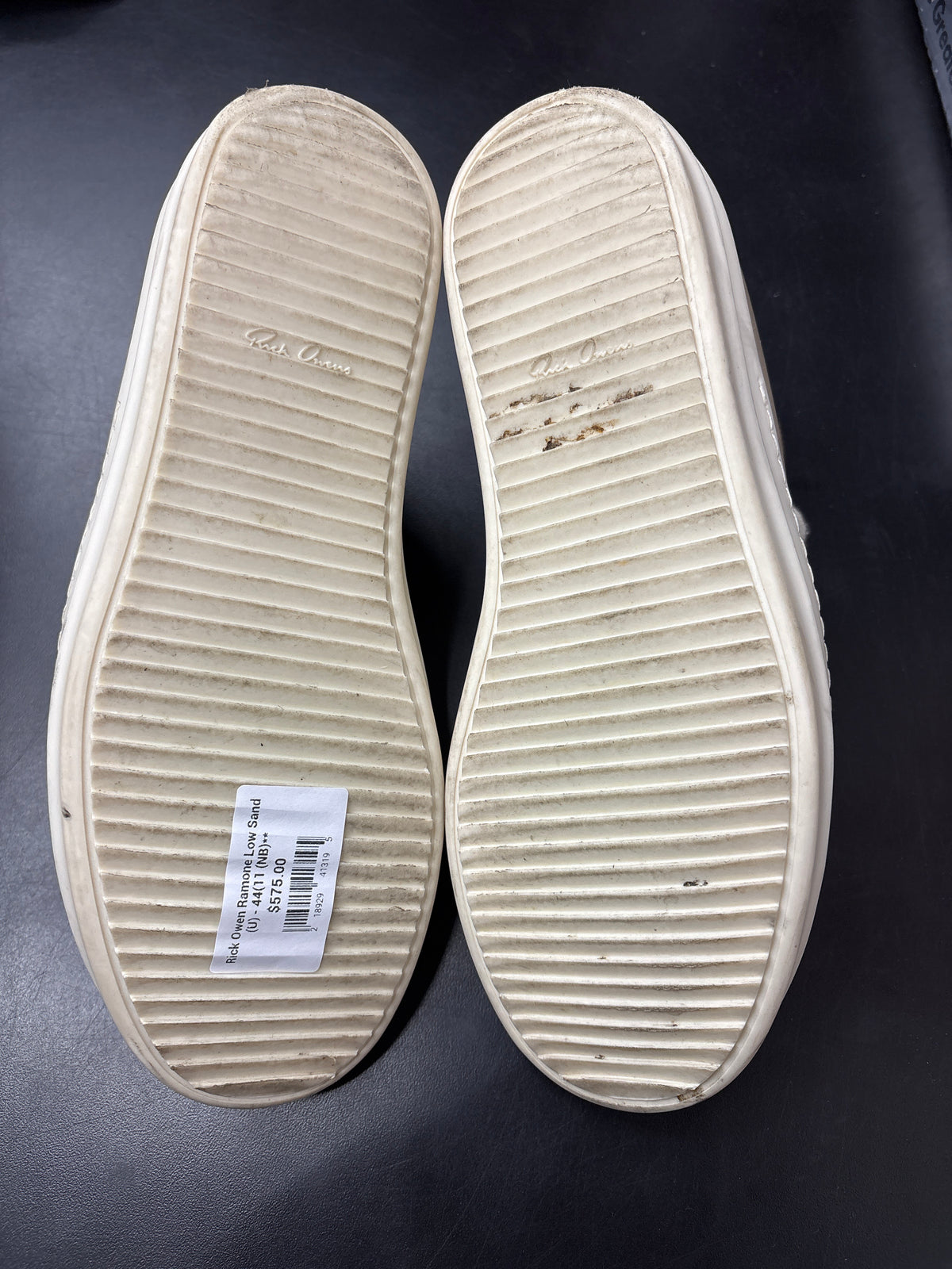 Rick Owen Ramone Low Sand (U) - 44(11 (NB)**