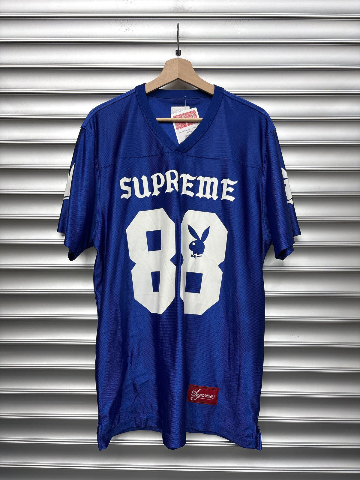 Supreme Playboy Blue Jersery - XL**