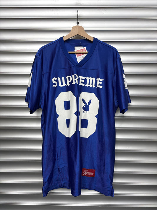 Supreme Playboy Blue Jersery - XL**