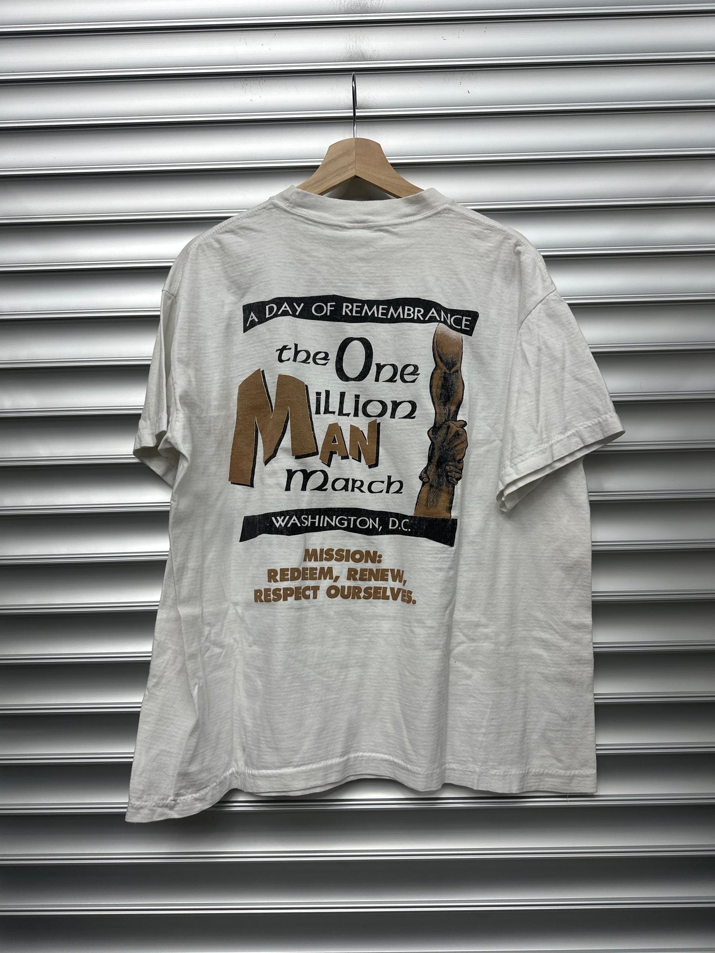 Vintage Million Man March Tee - XL