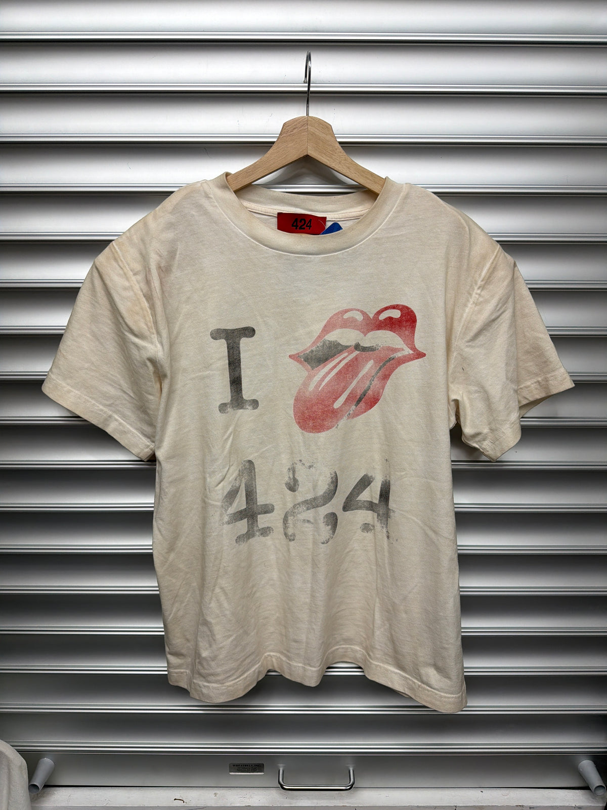 424 Rolling Stones Tee - S**