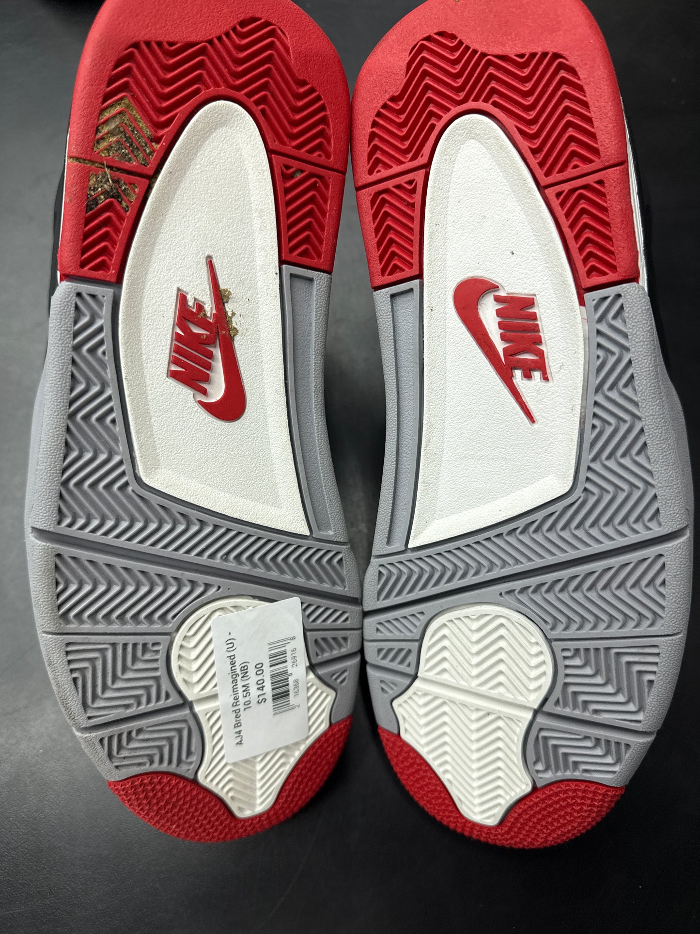 AJ4 Bred Reimagined (U) - 10.5M (NB)
