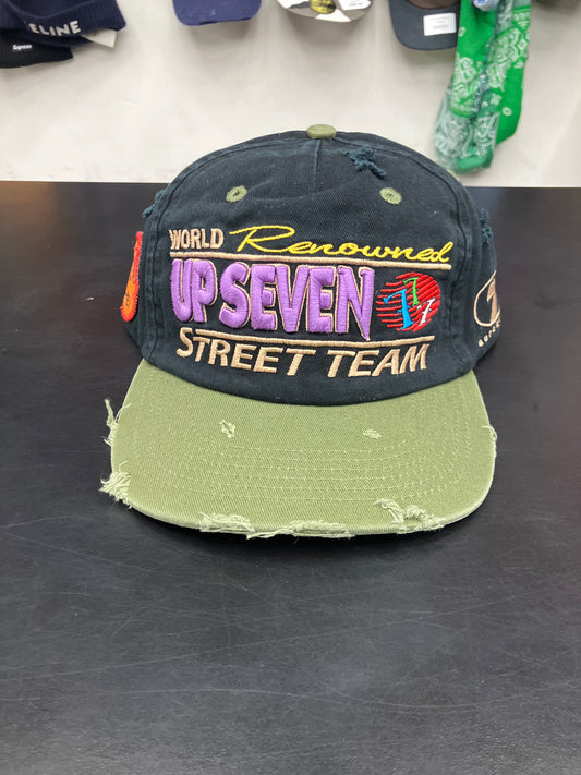 Up 7 Black/Olive Hat