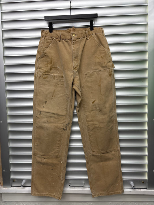 Vintage Carhartt Tan Double Knee - 36x34