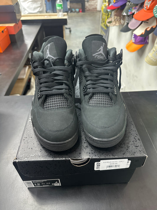 AJ4 Black Cat (U) - 12M **