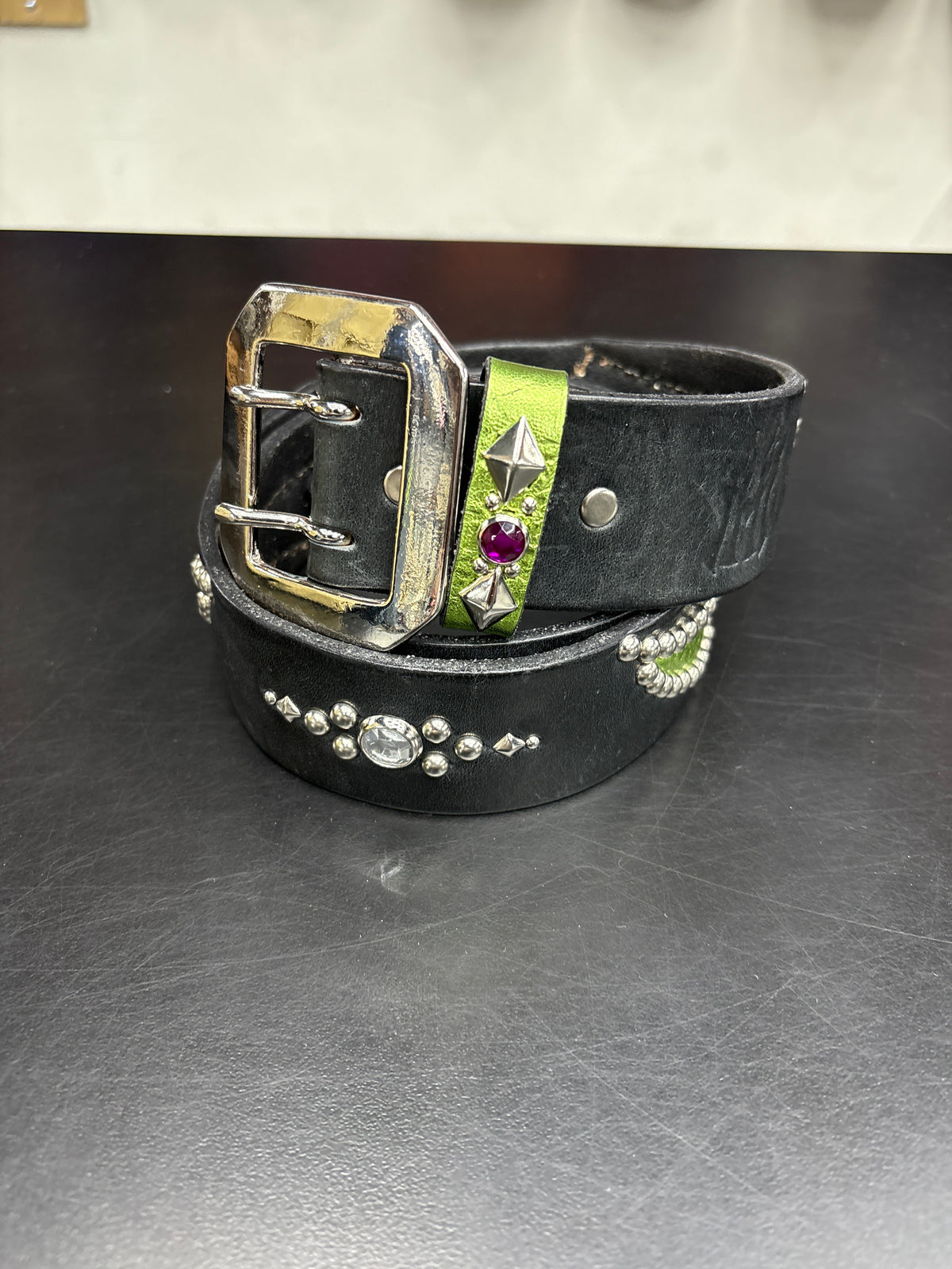 Mannahatta 4G Studded Belt - 34**