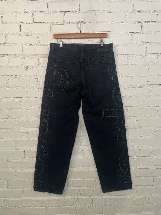 Supreme Acid Logo Denim Black - 30