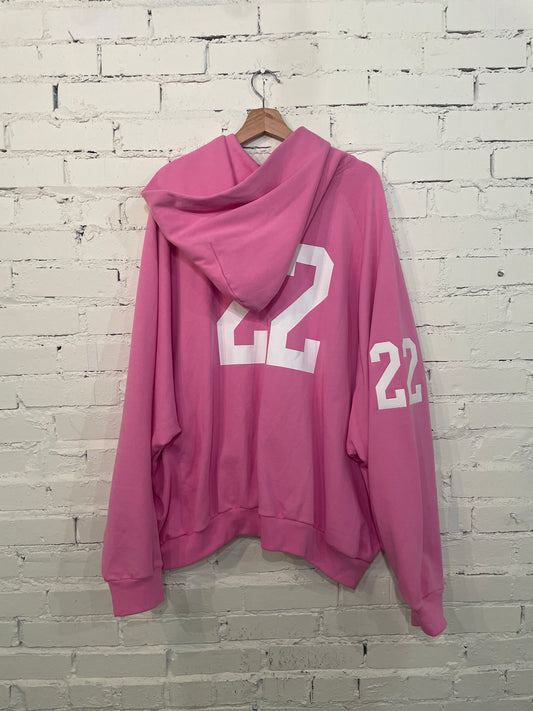 Balenciaga Pink Polo Hoodie - 4