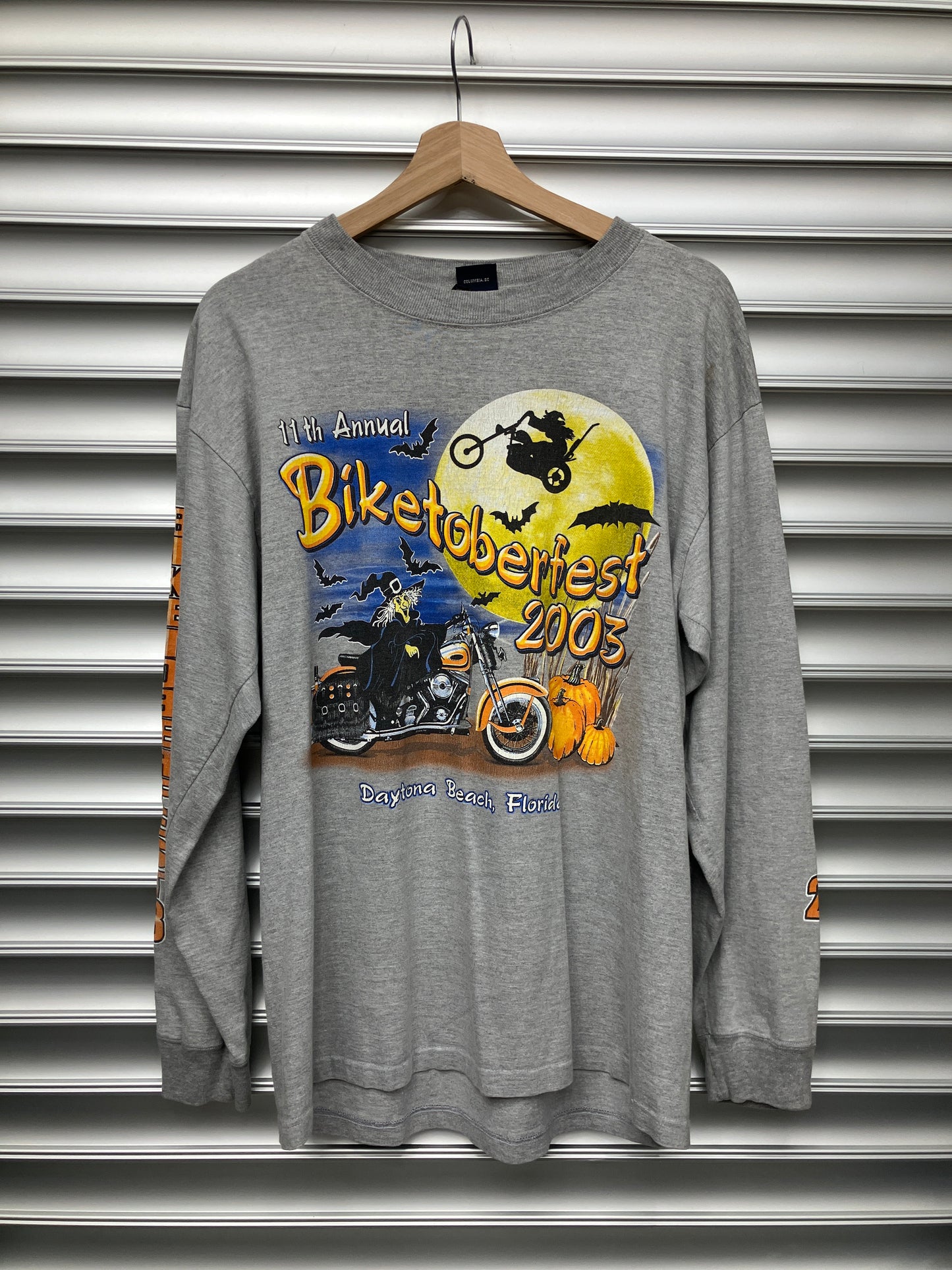 Vintage Harley Davidson Biketoberfest 2003 Long Sleeve - L