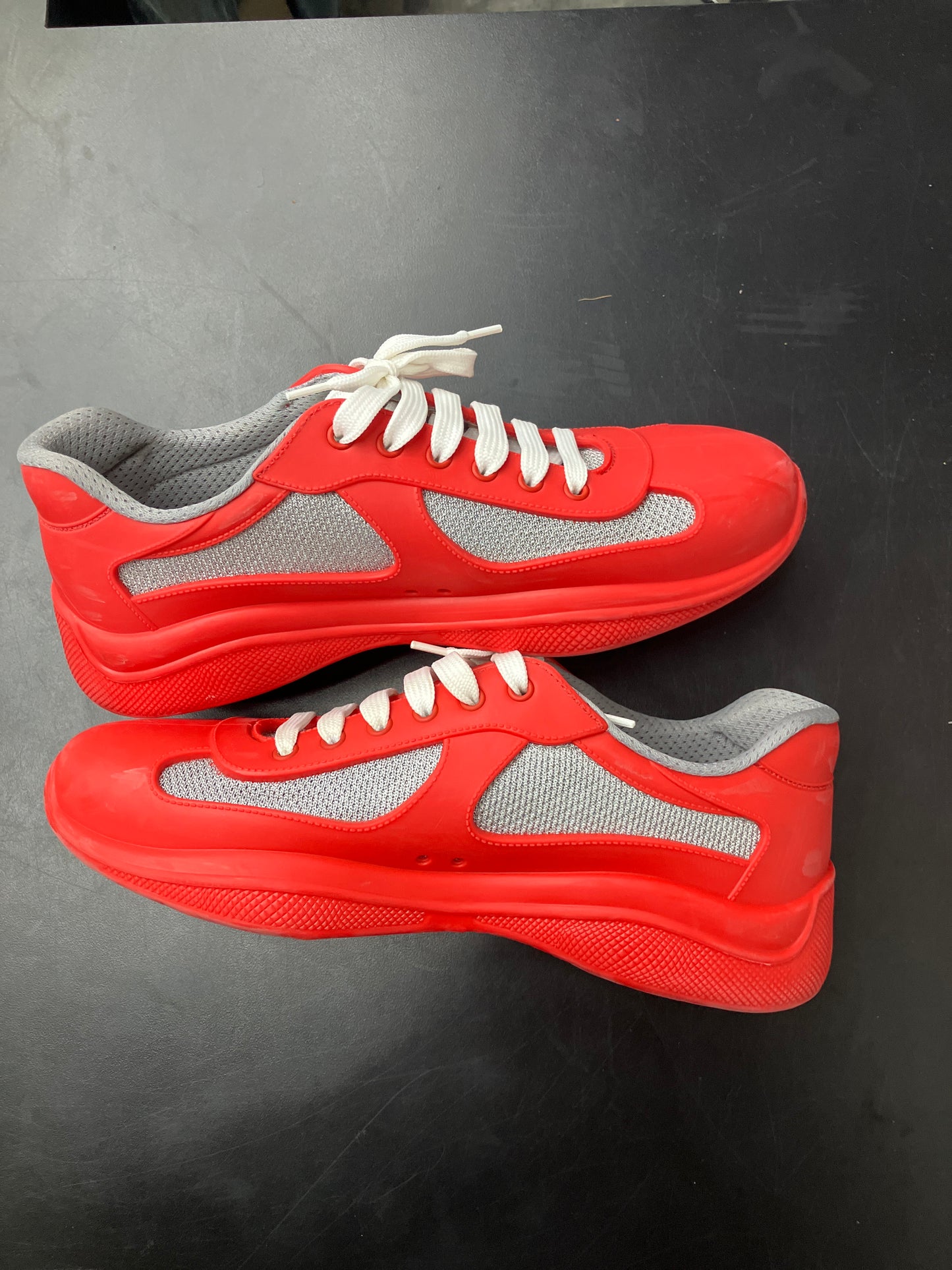 Prada American Cup Red Rubber (U) - 42(9) (NB)