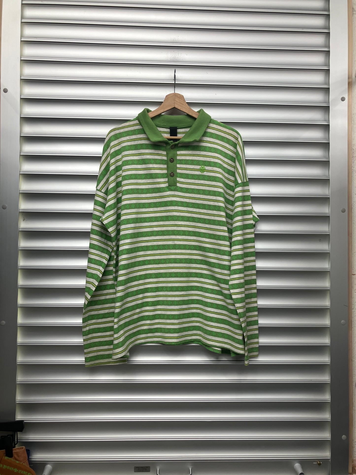 Chrome Hearts Green Polo - L