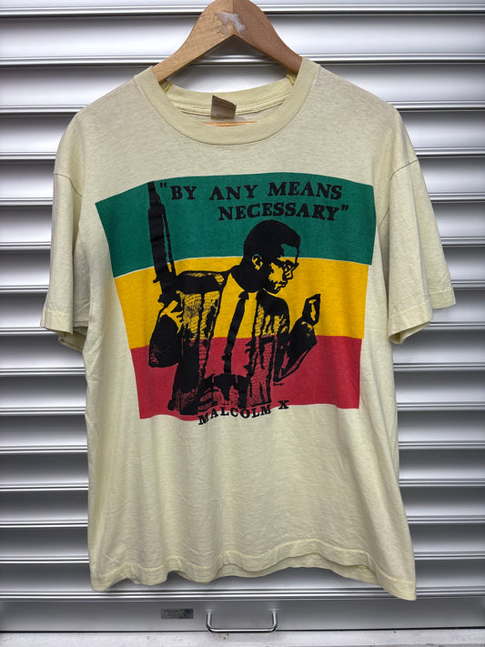 Vintage Malcom X KKK Tee - L
