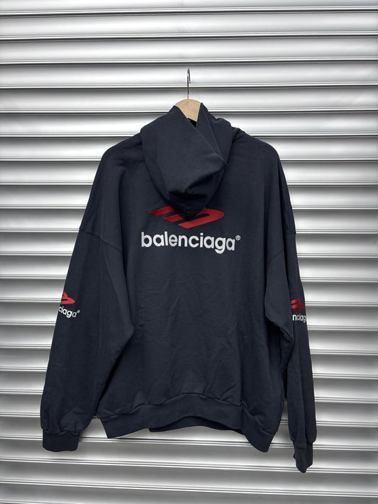Balenciaga 3B Logo Hoodie - 2