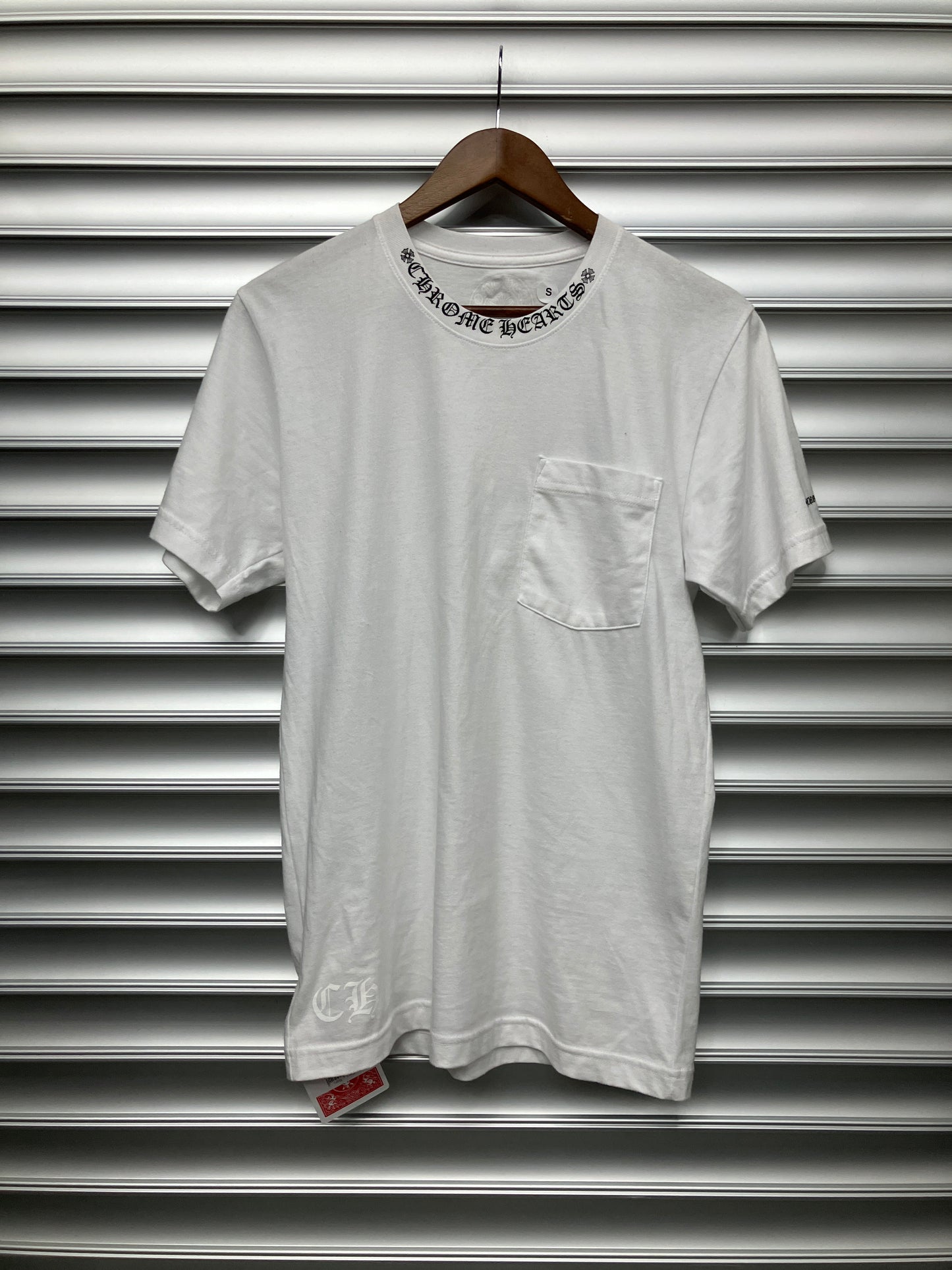 Chrome Hearts White Pocket Tee - S