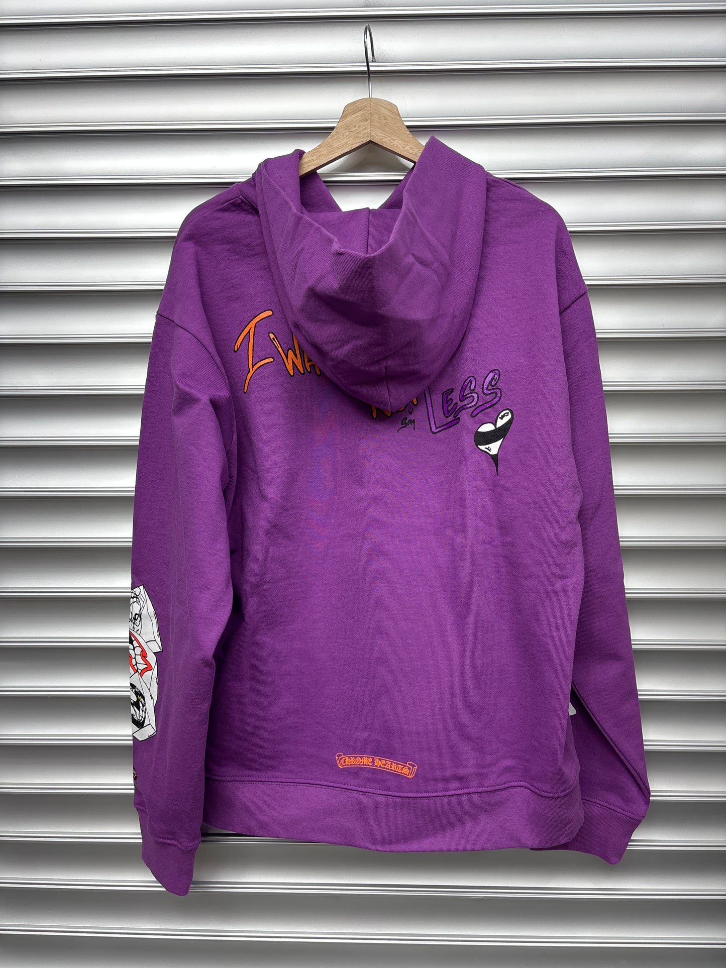 Chrome Hearts Matty Boy Purple Hoodie - L